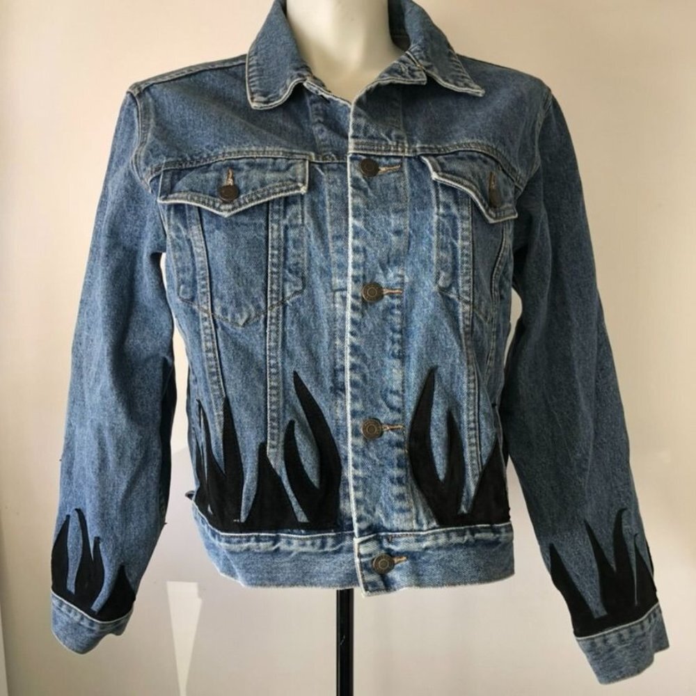 Denim Jacket American Vintage Denim Jacket Size Medium /Large